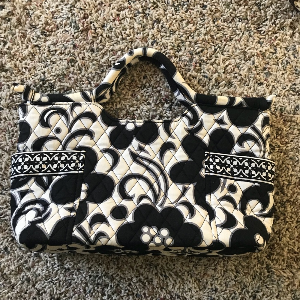 Black and White Vera Bradley handbag